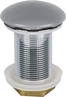 Донный клапан SantiLine SL-121 без перелива серый матовый